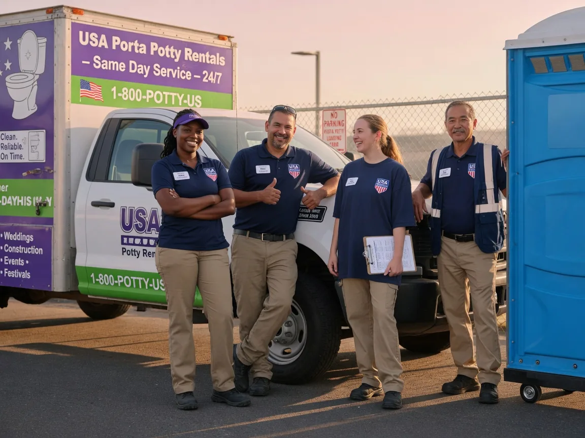 Porta Potty Rental company in Umbarger, TX